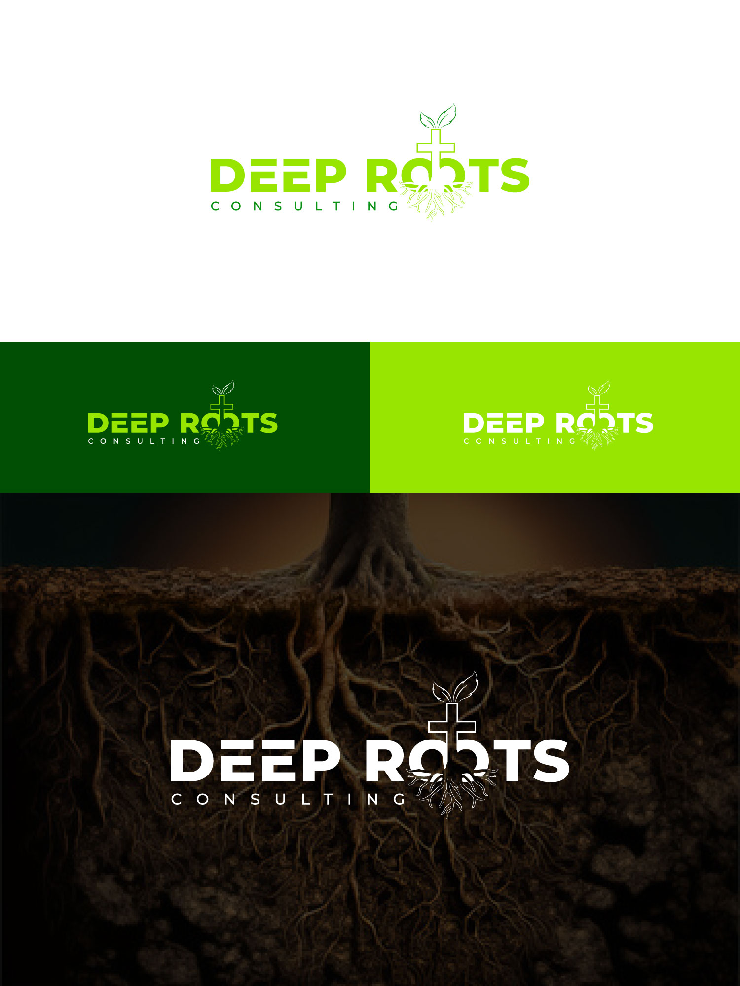 Logo Design by AyaanArt for Deep Roots Consulting, LLC  | Design #30143664