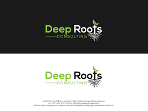 Logo Design by skart for Deep Roots Consulting, LLC  | Design: #30143818