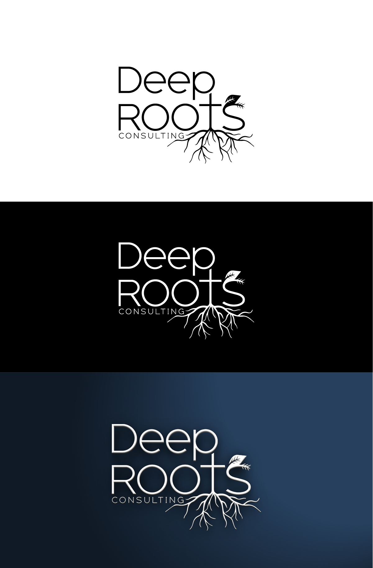 Logo Design by Deziners Zone for Deep Roots Consulting, LLC  | Design #30142441