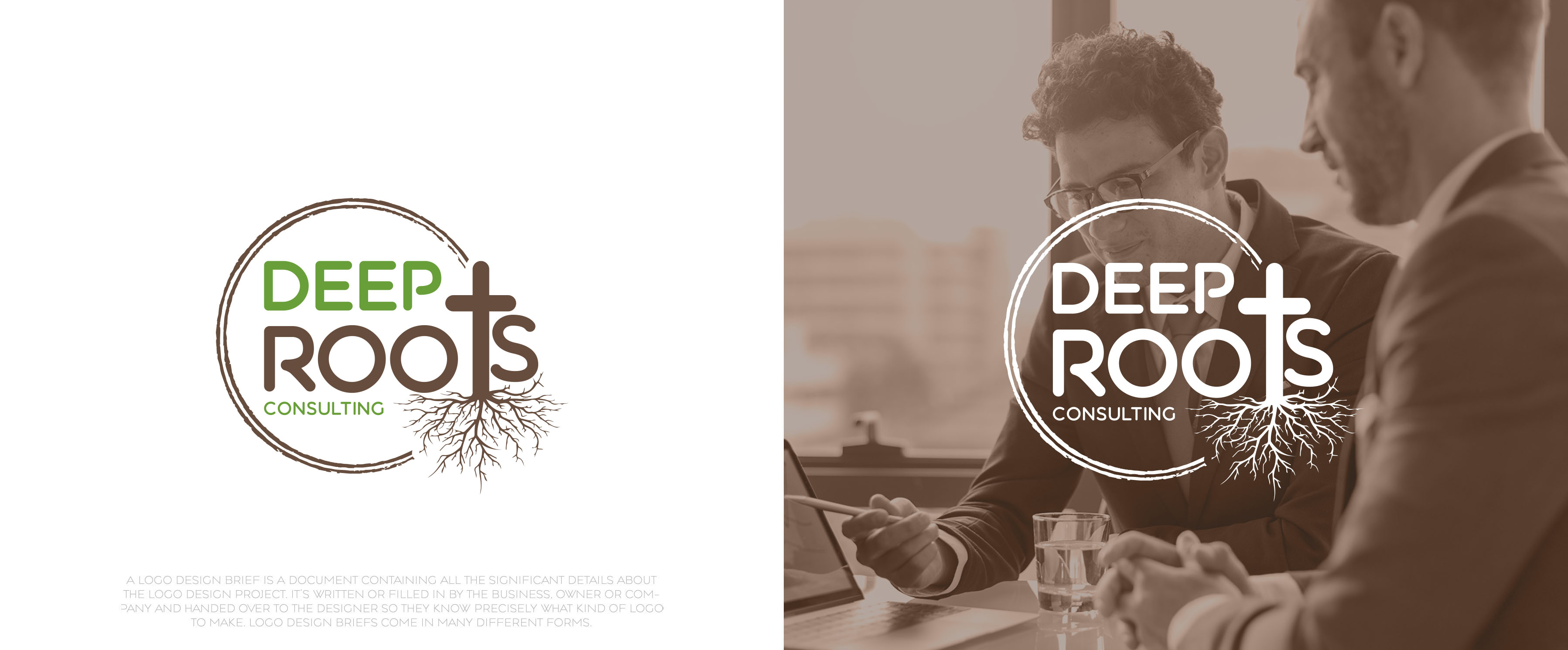 Logo Design by aexo for Deep Roots Consulting, LLC  | Design #30141426
