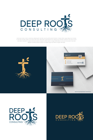 Logo Design by TrisDesign for Deep Roots Consulting, LLC  | Design: #30141381