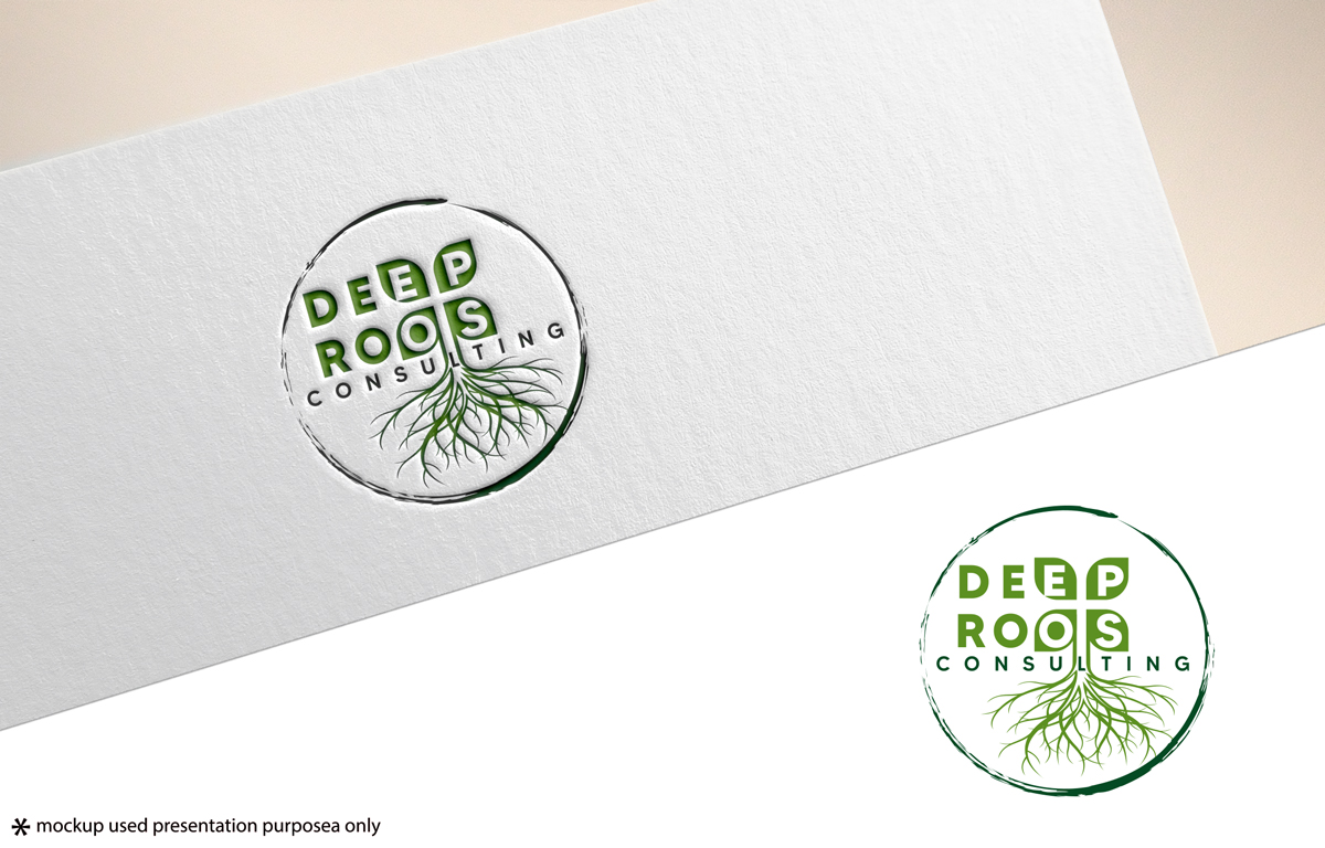 Logo Design by Rubia@ for Deep Roots Consulting, LLC  | Design #30142438