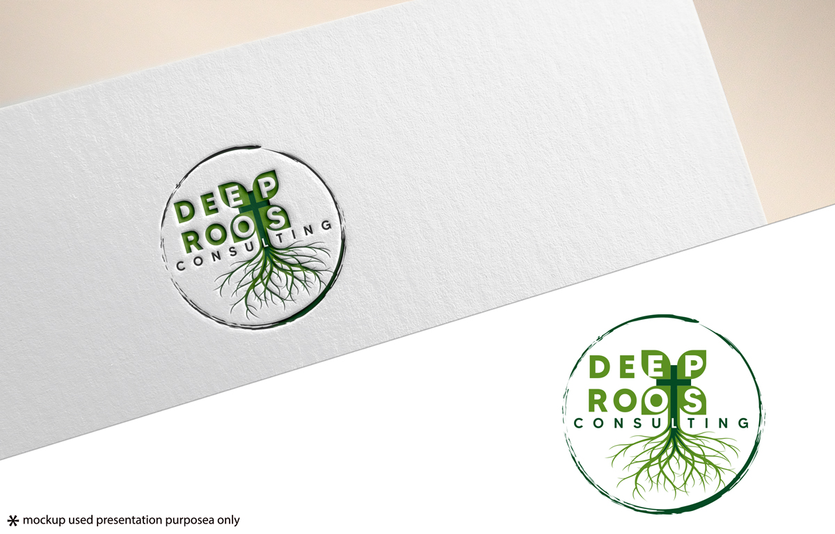 Logo Design by Rubia@ for Deep Roots Consulting, LLC  | Design #30142439