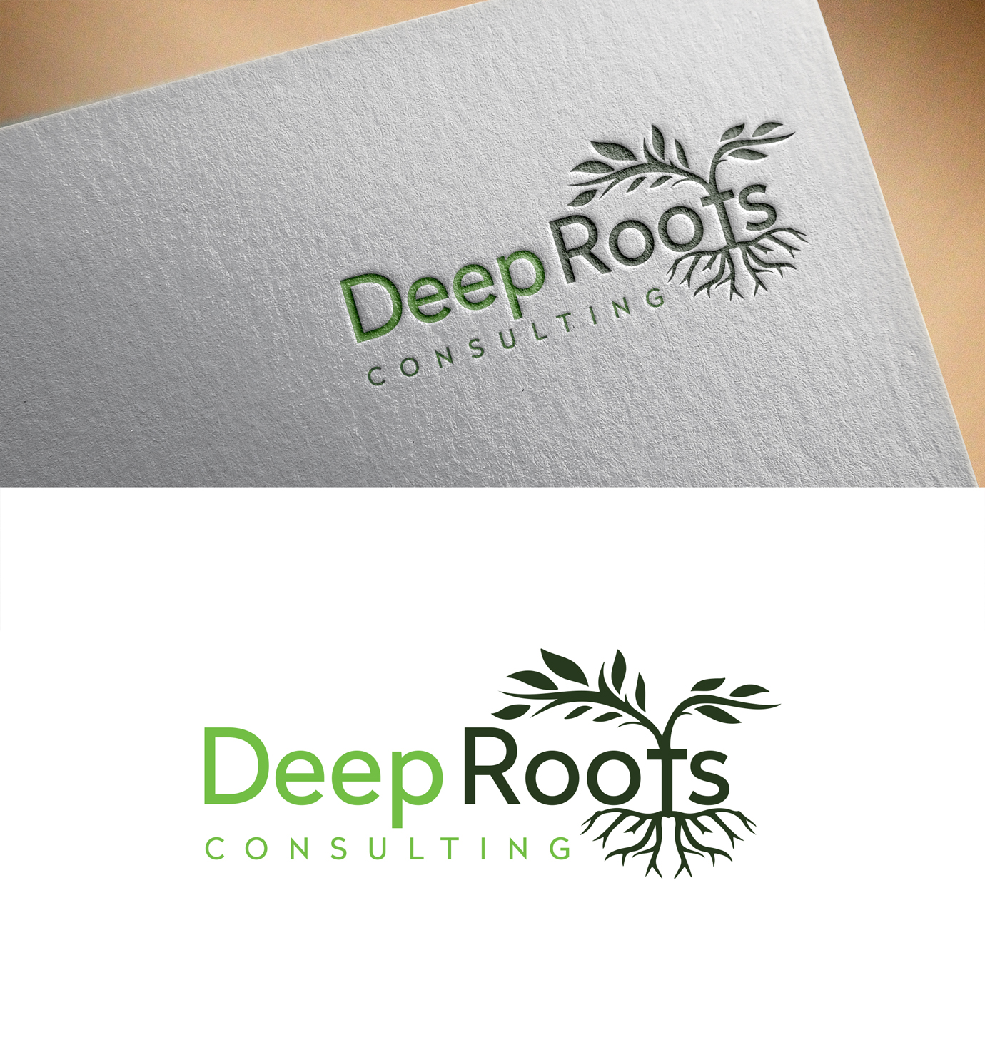 Logo Design by sun_bird for Deep Roots Consulting, LLC  | Design #30145109