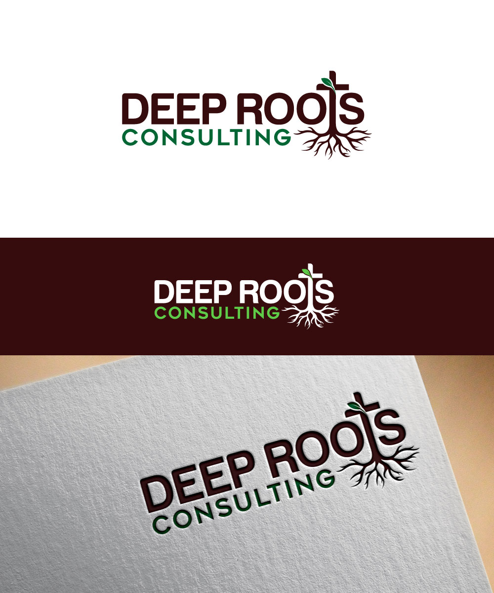 Logo Design by Trident for Deep Roots Consulting, LLC  | Design #30140080