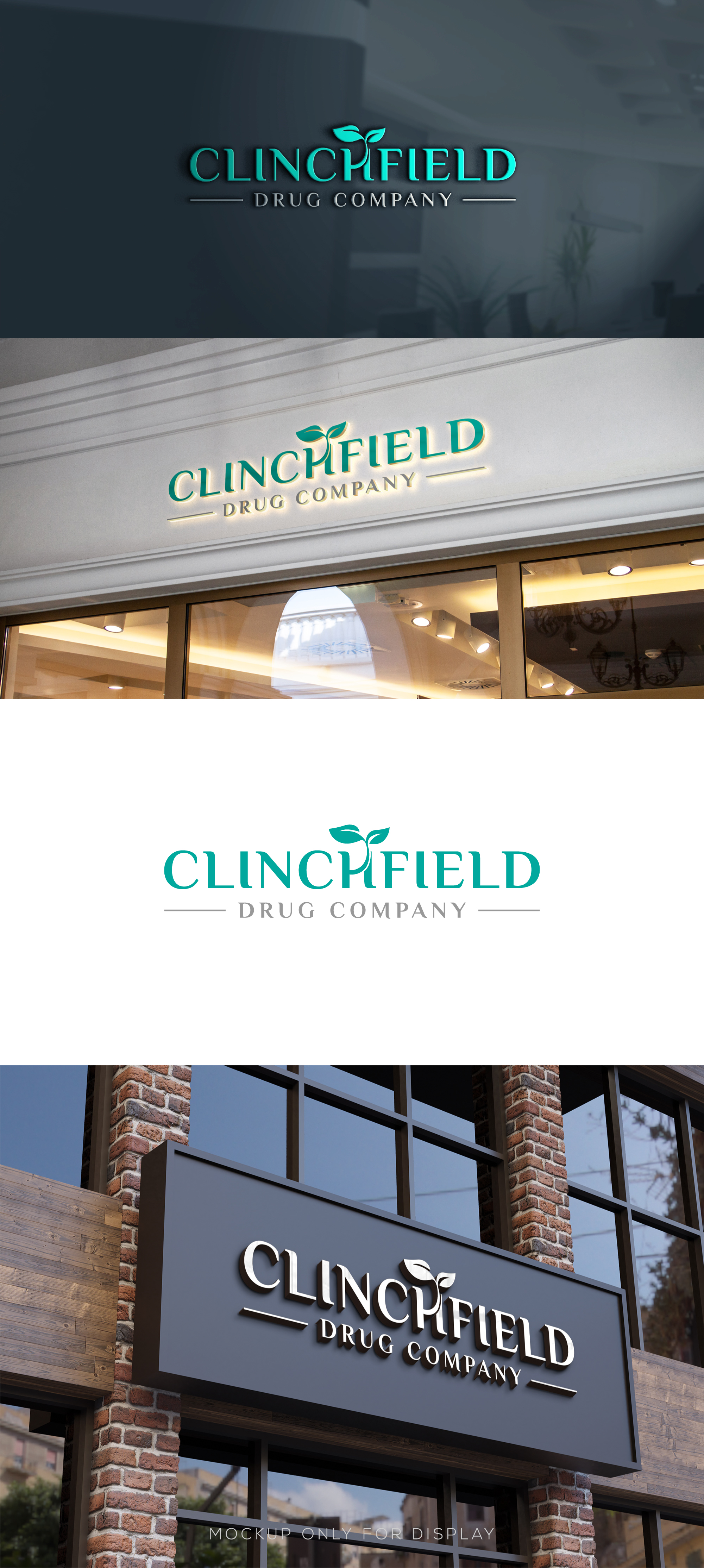 Logo Design by Melon D for Clinchfield Drug Company  | Design #30141567