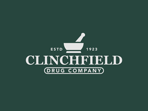 Logo Design by redthelogoguy for Clinchfield Drug Company  | Design: #30139394