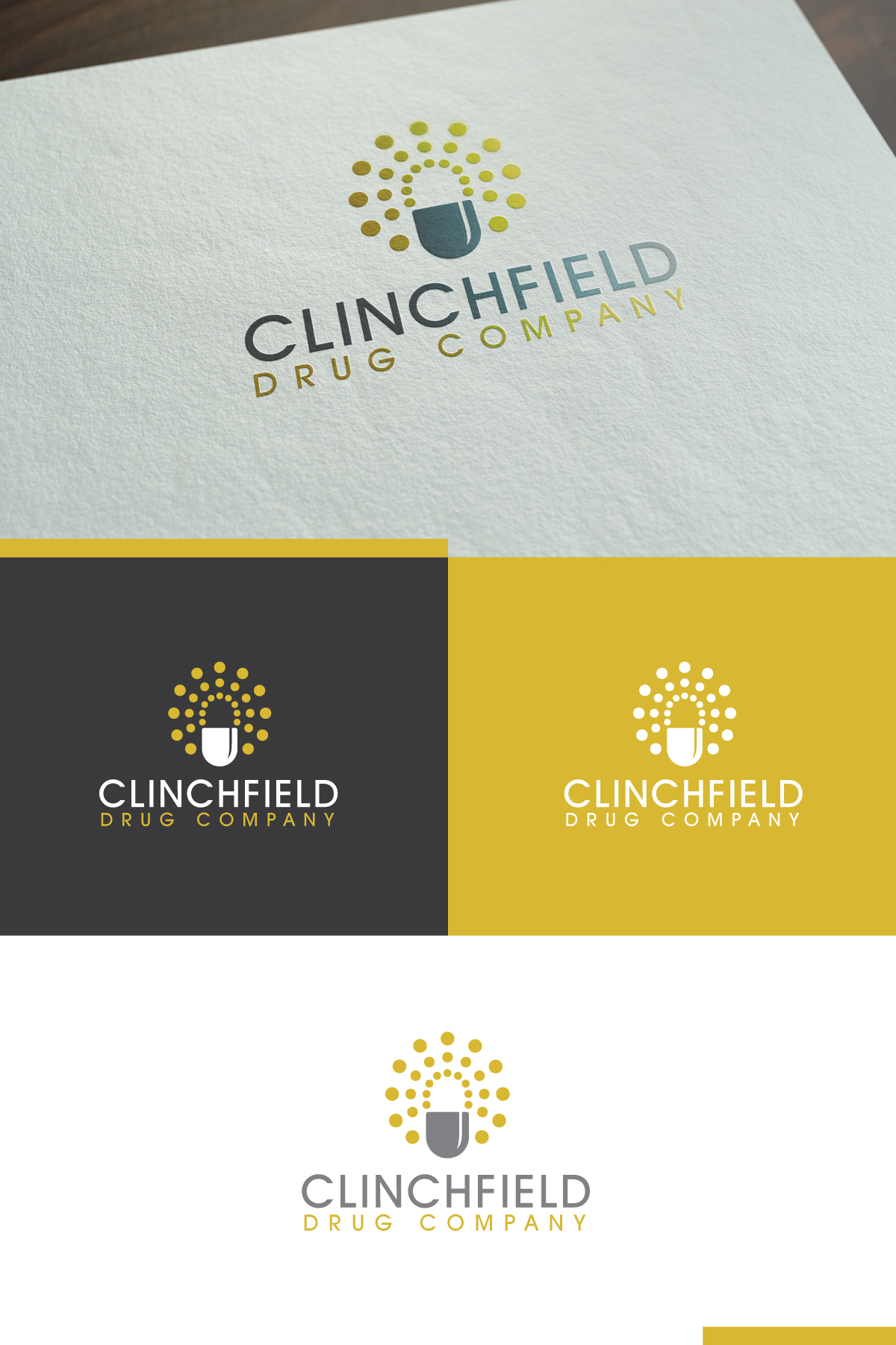 Logo Design by creativepix for Clinchfield Drug Company  | Design #30139641