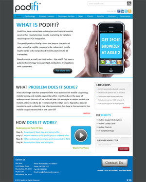Web Design by pb for this project | Design: #756981