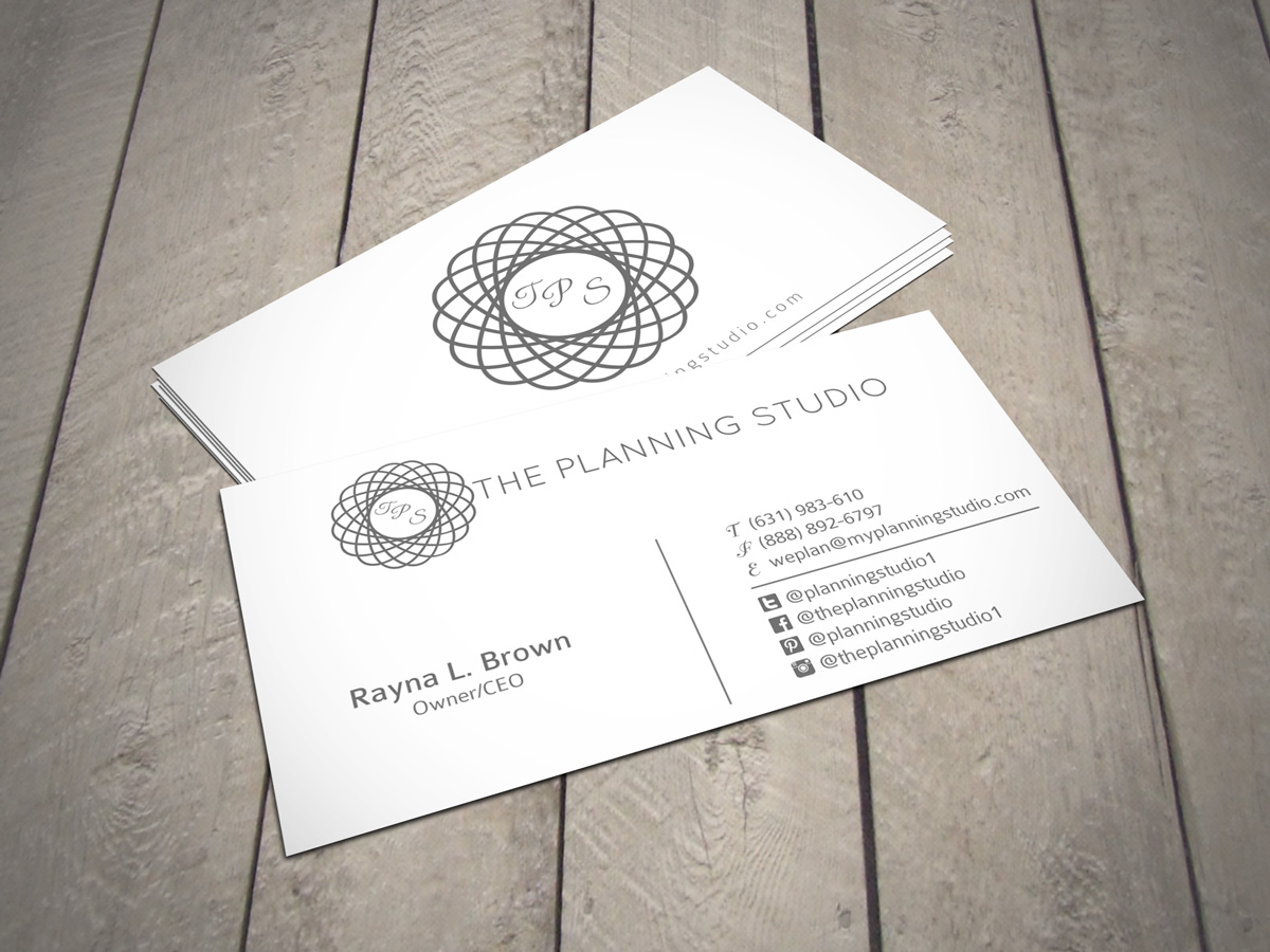 Business Card Design by HammyHS for The Planning Studio | Design #3100834