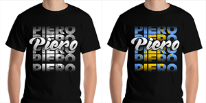 T-shirt Design by Yakuza20 for PIERO | Design: #30181299