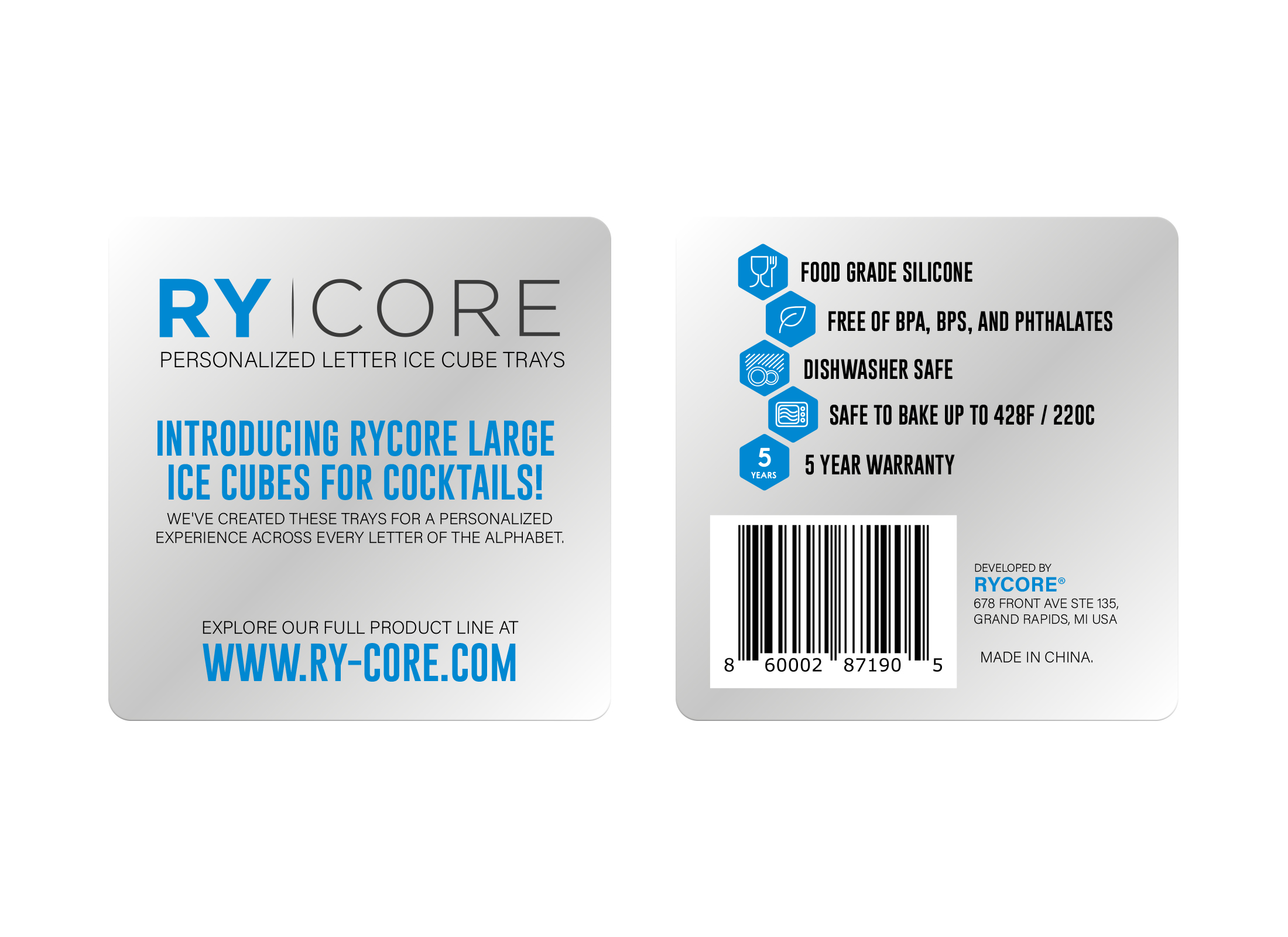 Packaging Design by davidsantacruz7 for RyCore by Group Vertical | Design #30144555