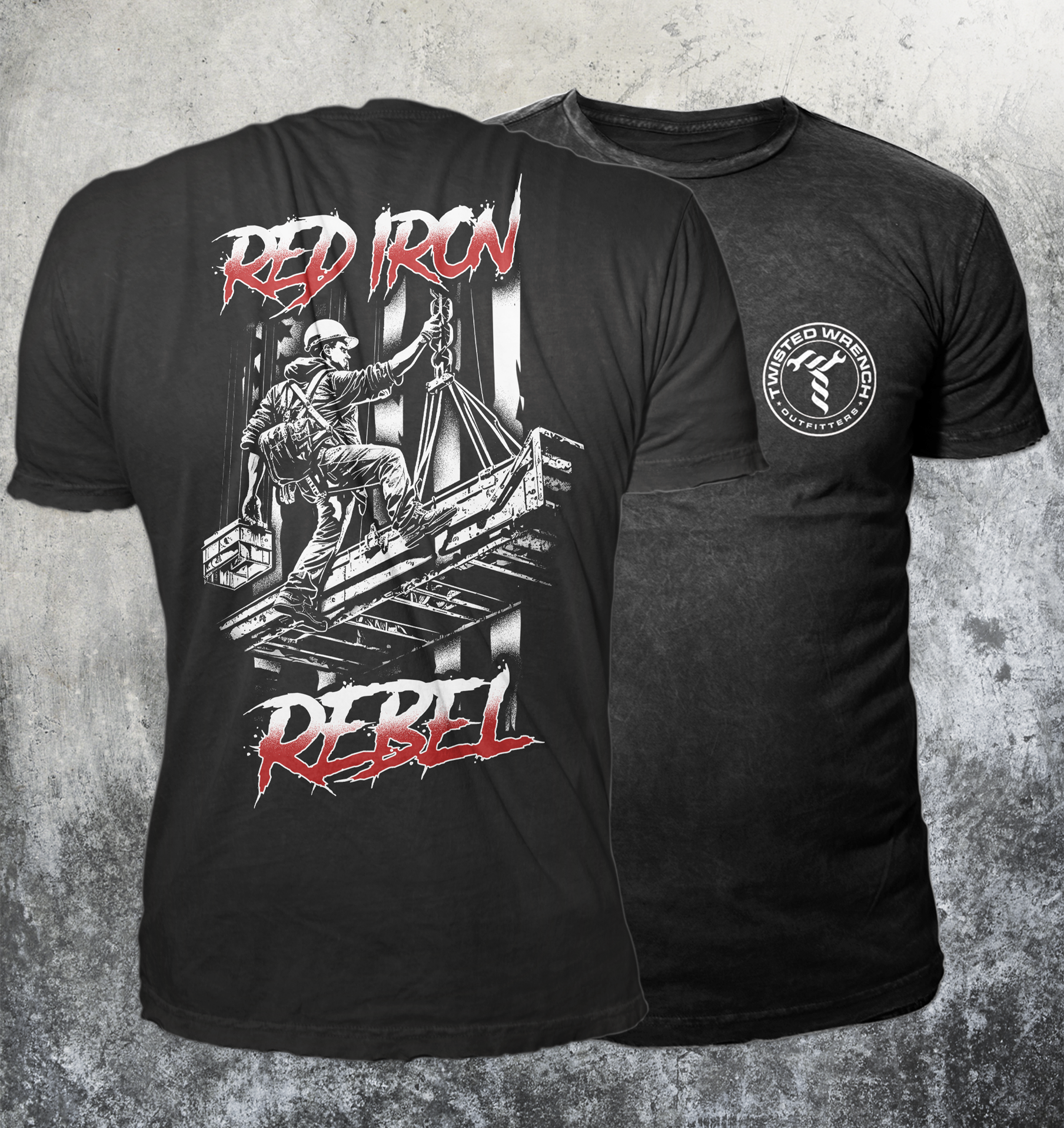 T-shirt Design by badpixelarts for Twisted Wrench Outfitters | Design #30155030