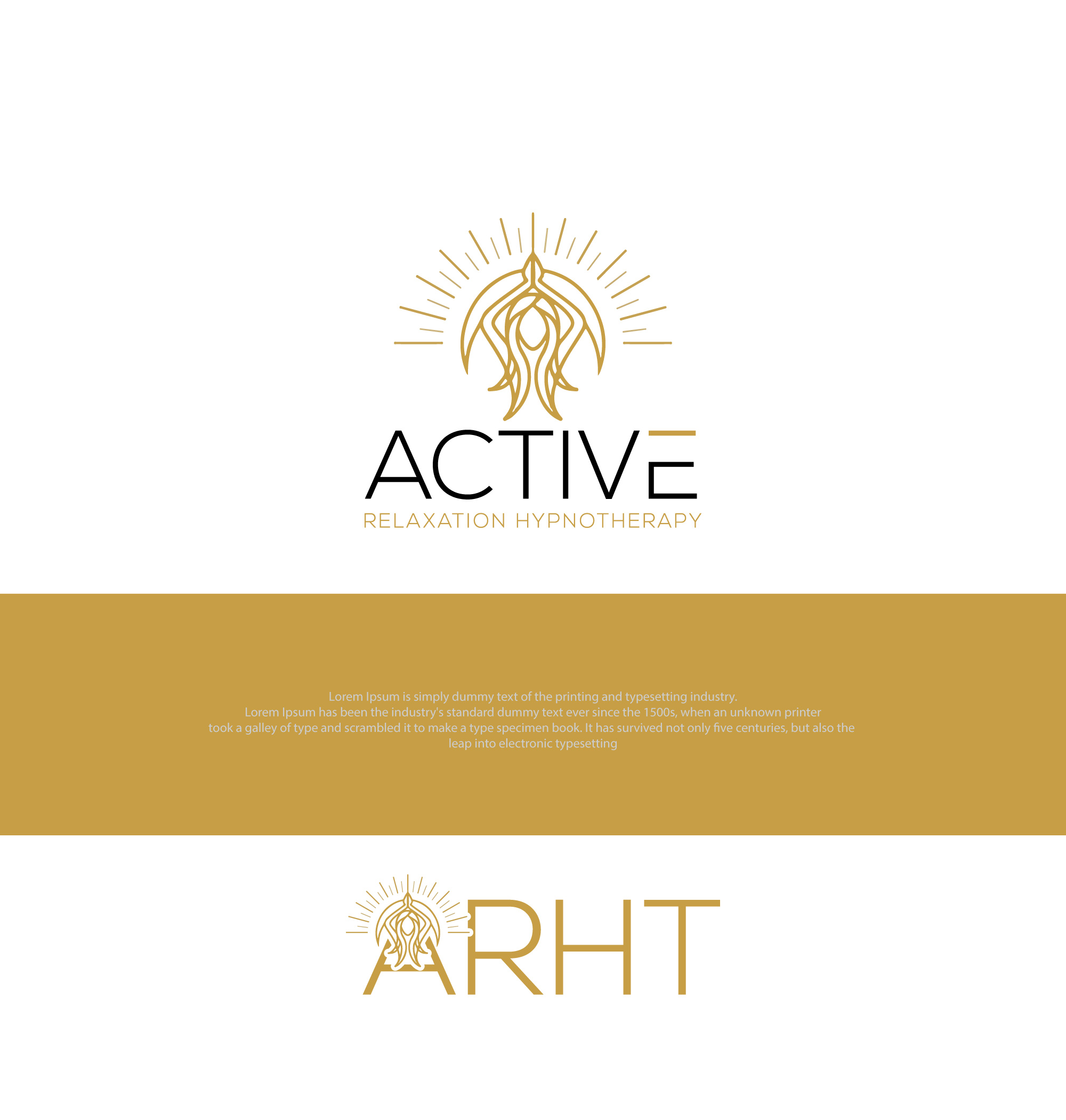 Logo Design by riyad123 for Active Relaxation Hypnotherapy LLC | Design #30146359