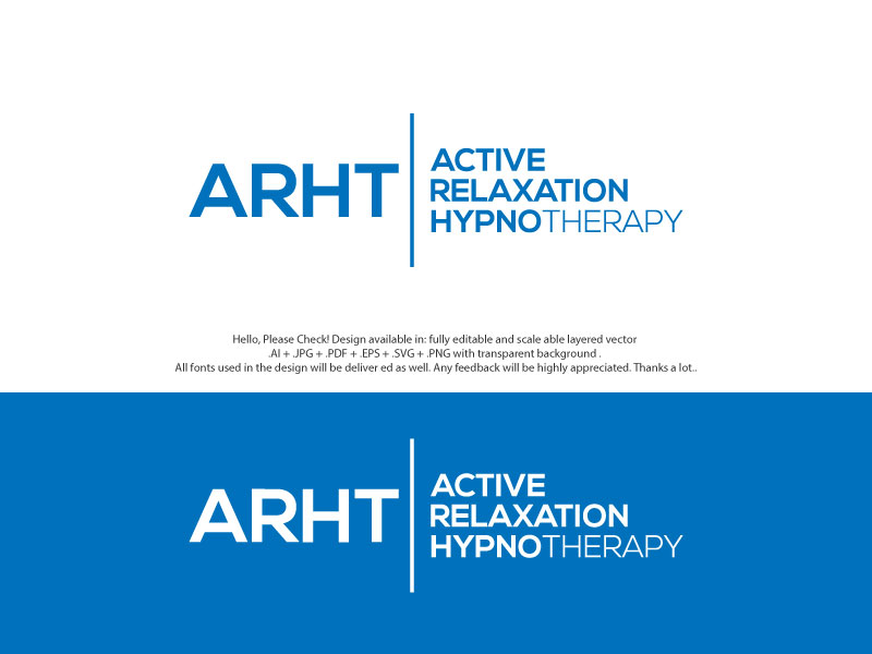 Logo Design by skart for Active Relaxation Hypnotherapy LLC | Design #30155941