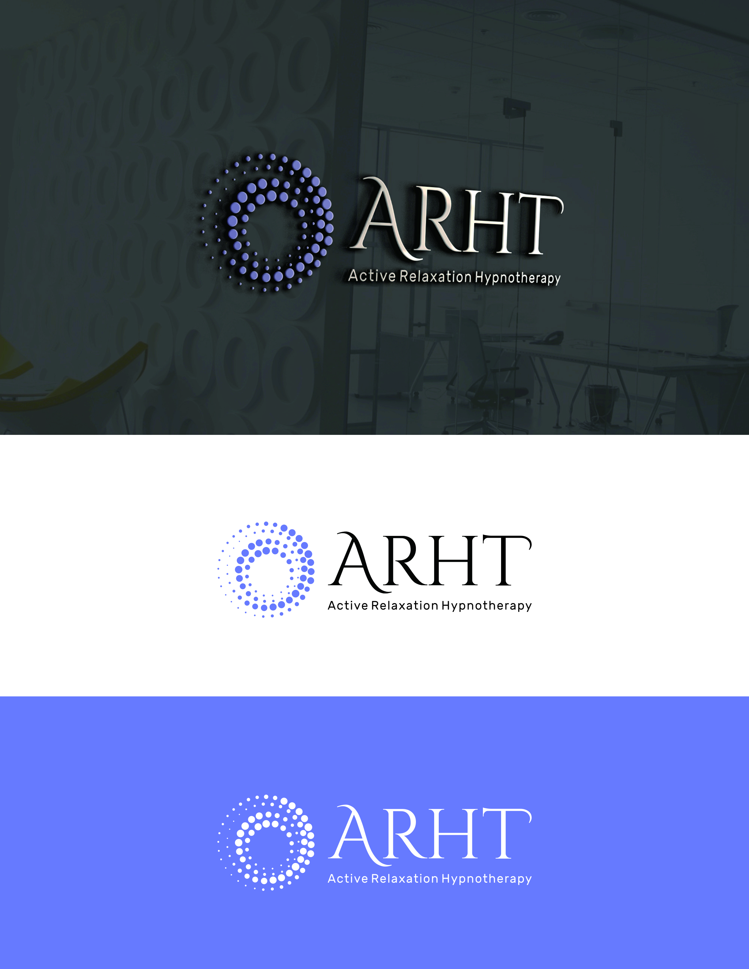 Logo Design by devanlustig for Active Relaxation Hypnotherapy LLC | Design #30151690
