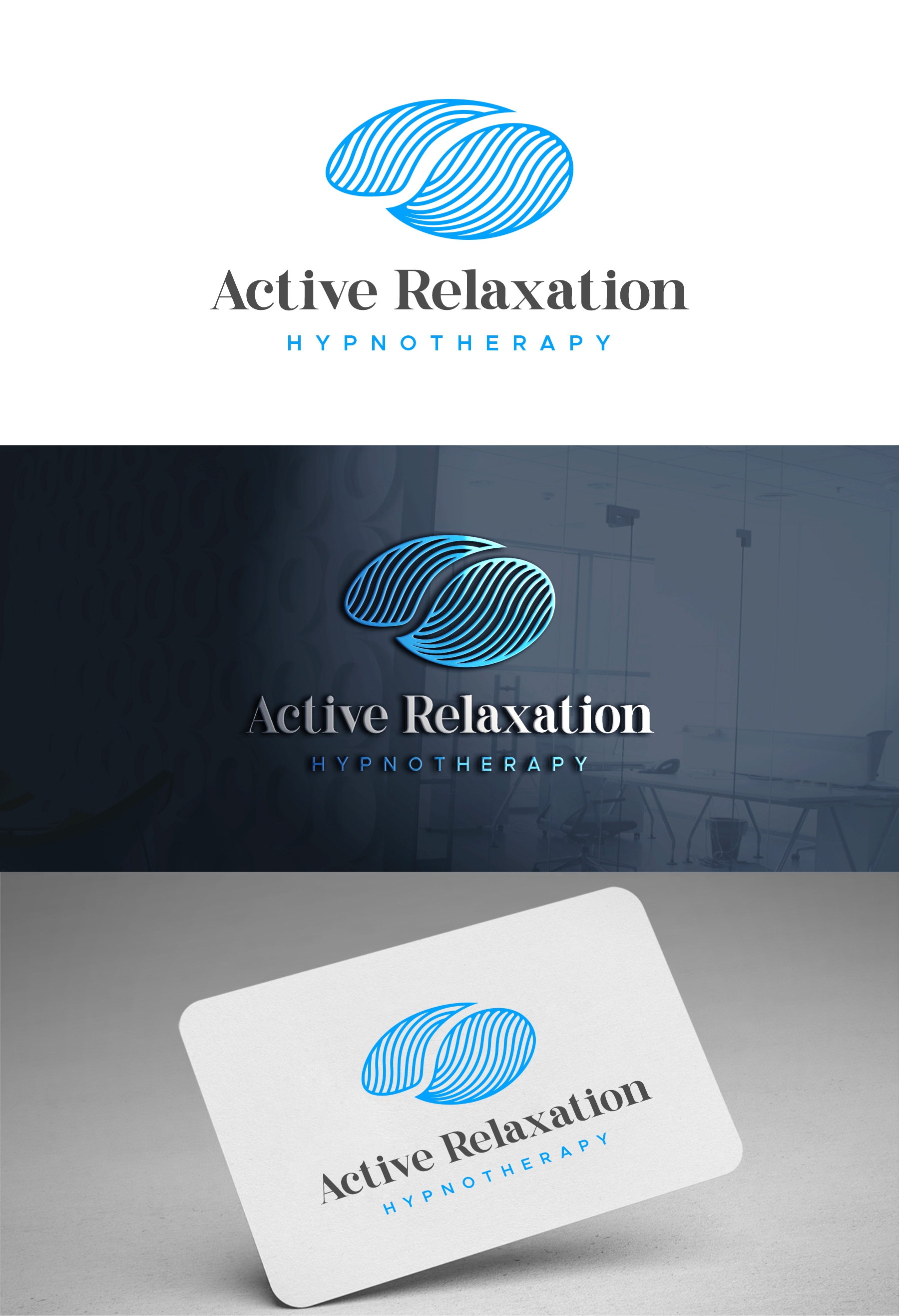 Logo Design by debdesign for Active Relaxation Hypnotherapy LLC | Design #30146972