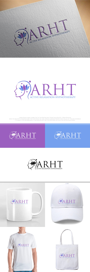 Diseño de Logo por fly  design para Active Relaxation Hypnotherapy LLC | Diseño: #30146761