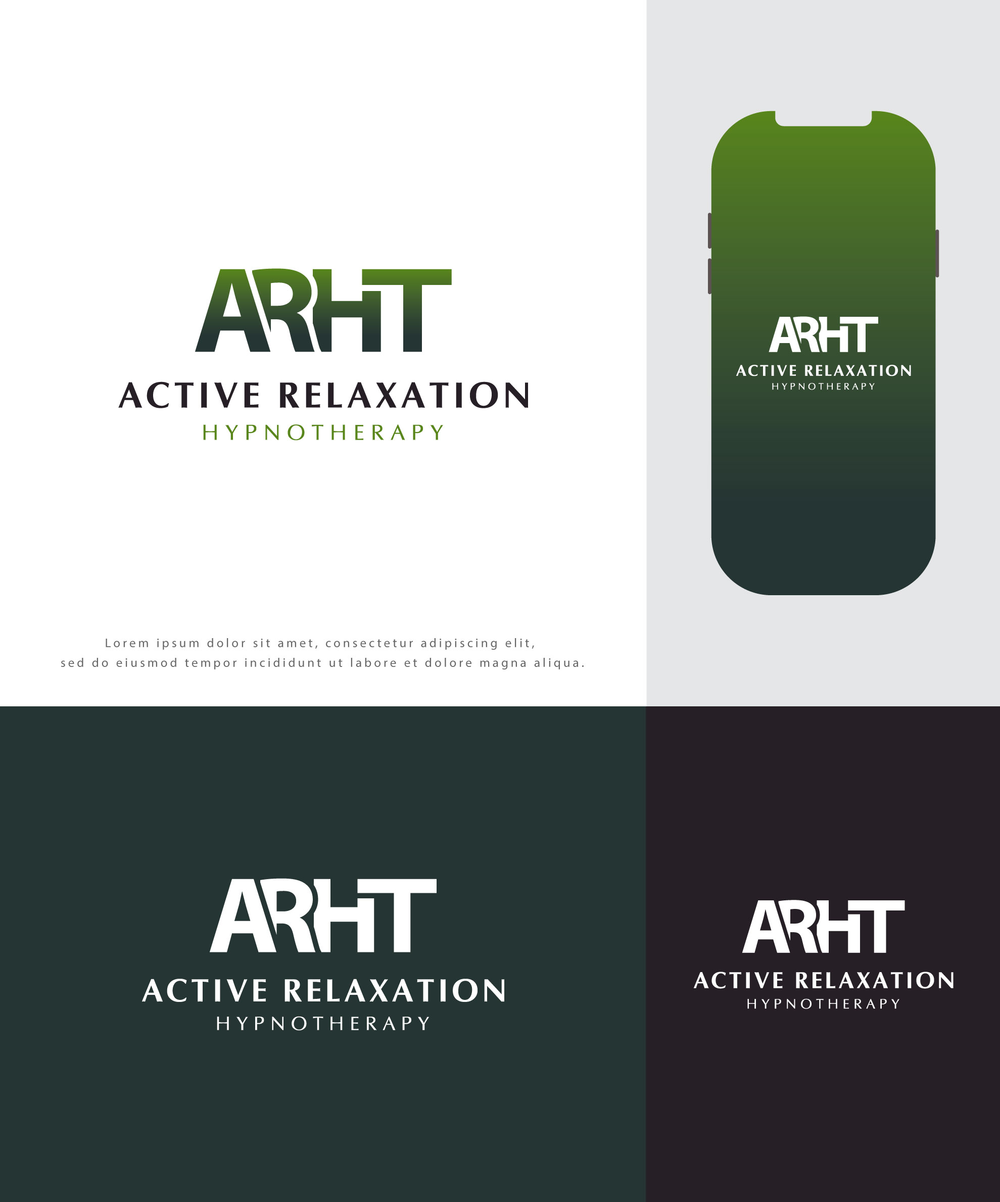 Logo-Design von Mohammad_Rasel für Active Relaxation Hypnotherapy LLC | Design #30178678