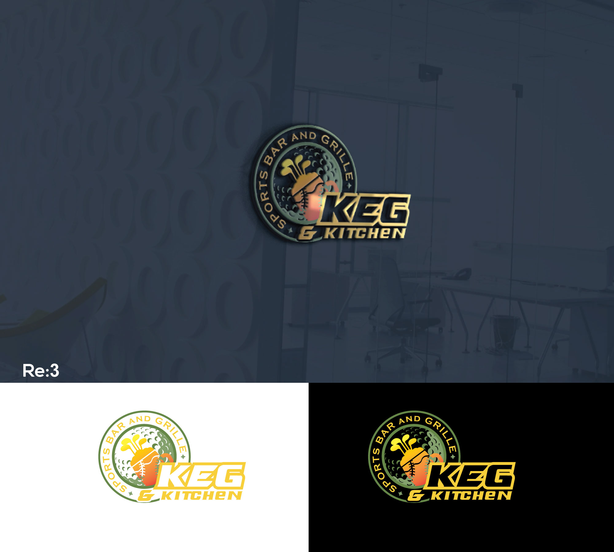 Logo-Design von RRR Design für Steele restaurants | Design #30165200