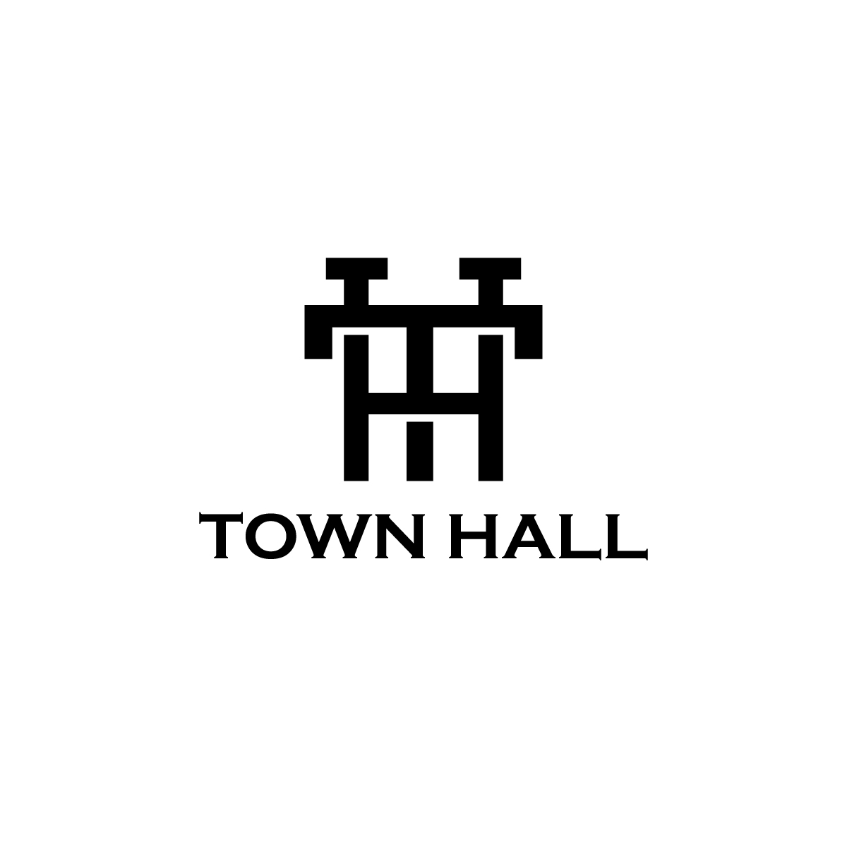 Logo Design by Rasu raj for Town Hall | Design #30152384