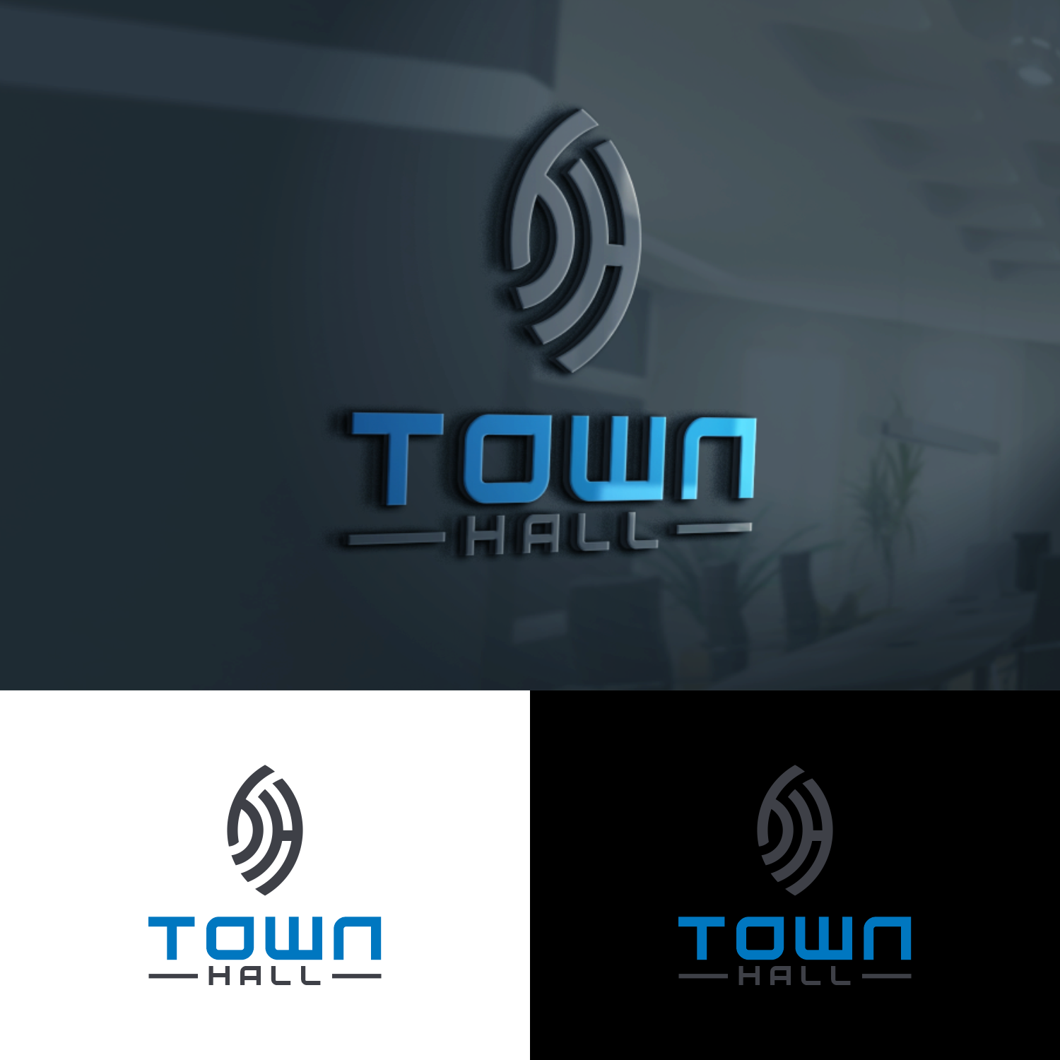 Logo Design by semarco for Town Hall | Design #30145408