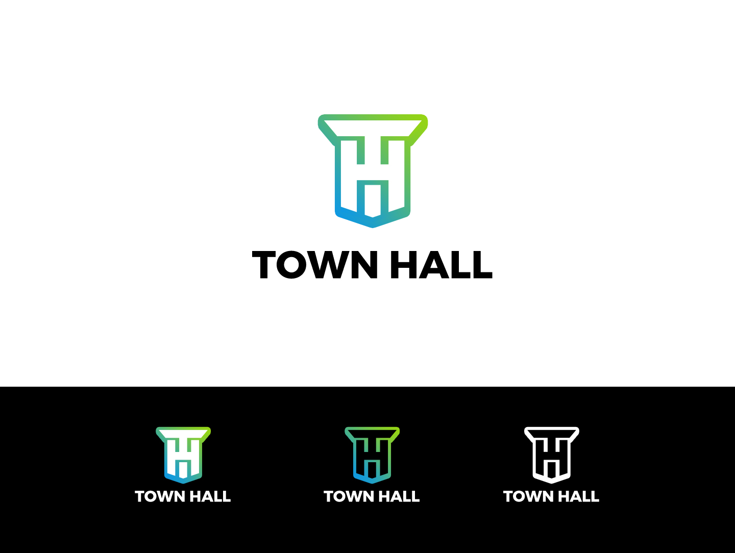 Logo-Design von DiLion für Town Hall | Design #30151451