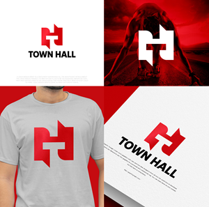 Logo Design by AEXO for Town Hall | Design: #30145481