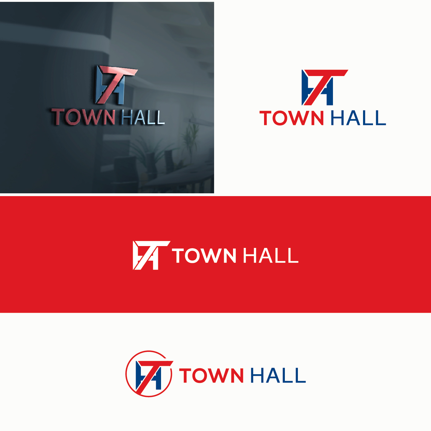 Logo Design by AL-BARAKAH for Town Hall | Design #30145812