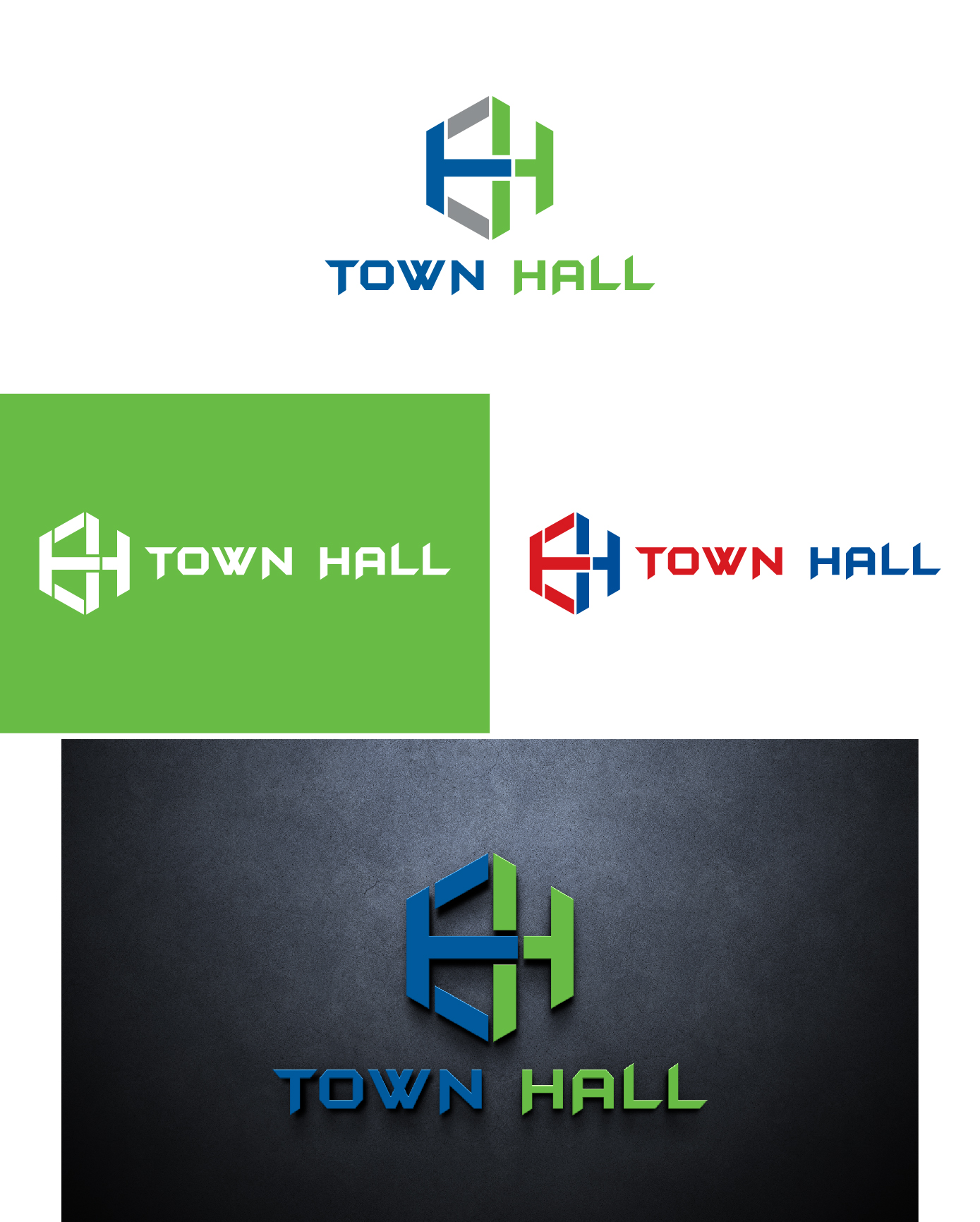 Logo Design by AL-BARAKAH for Town Hall | Design #30151375