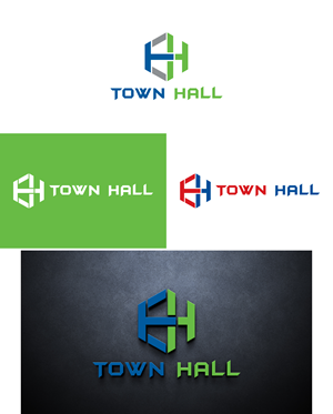 Logo Design by AL-BARAKAH for Town Hall | Design: #30151375