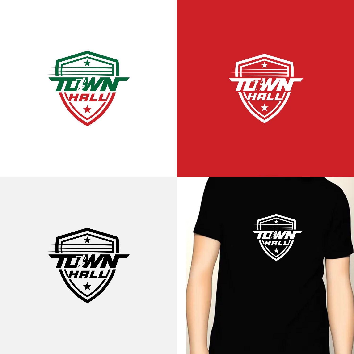 Logo Design by Maxo-Biz for Town Hall | Design #30146988