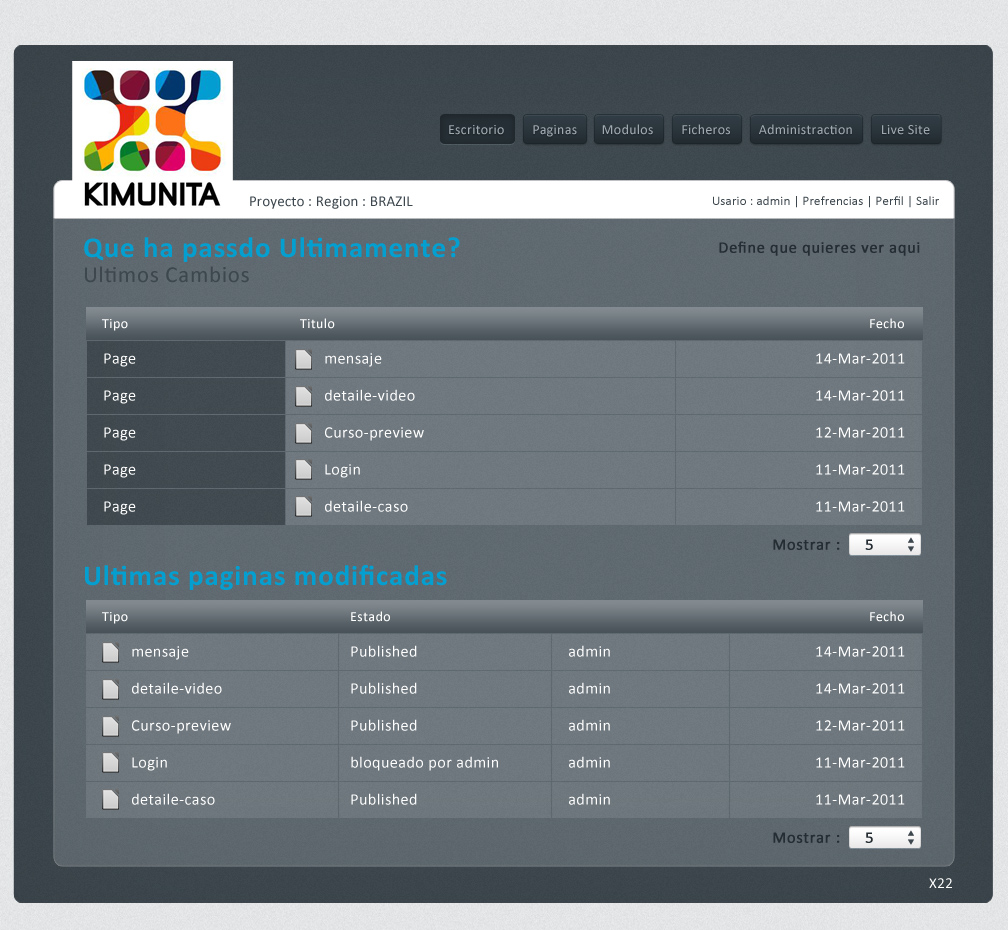 Web Design by pb for Kimunita LLC | Design #752293