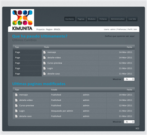 Web Design by pb for Kimunita LLC | Design: #752293