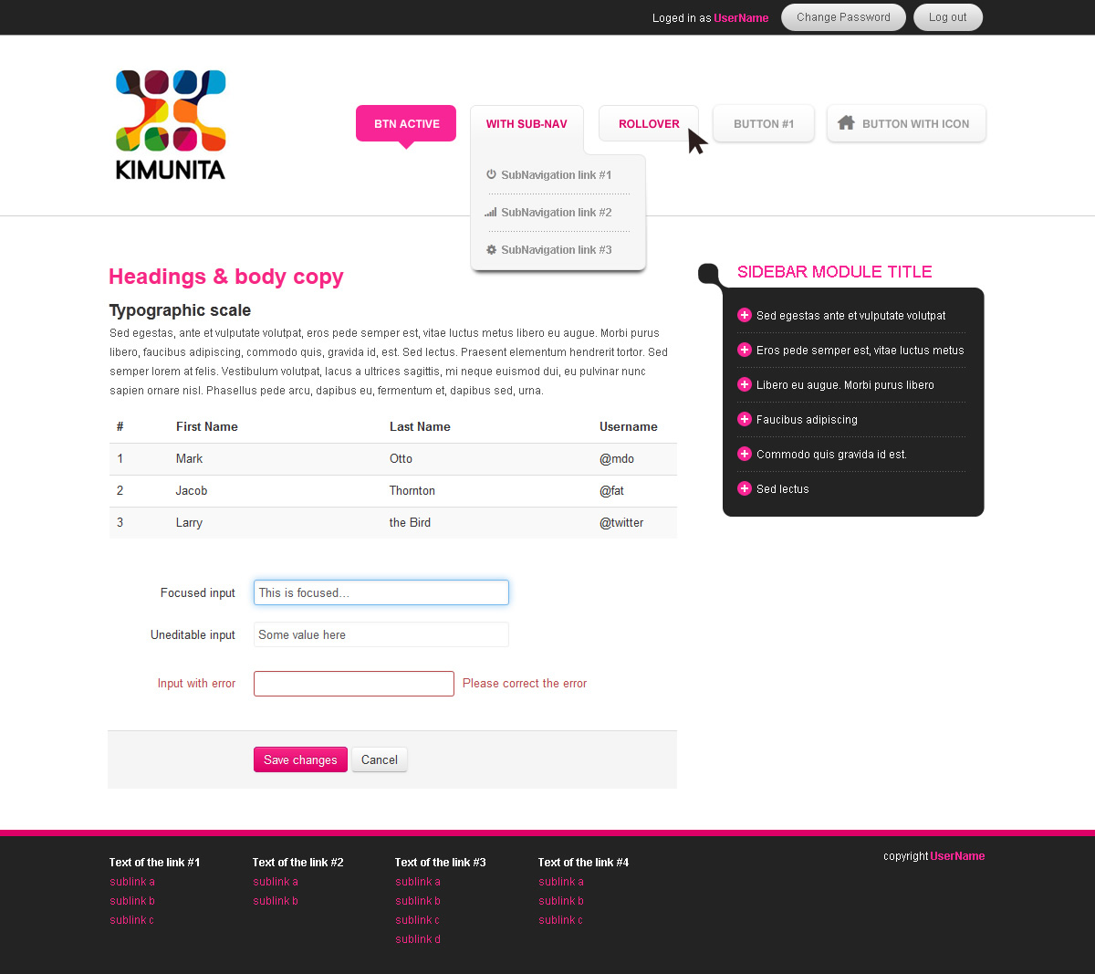 Web-Design von RPettinari für Kimunita LLC | Design #757897