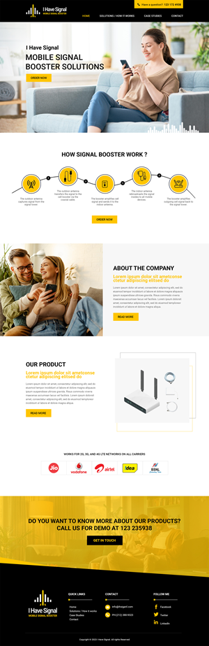 Diseño Web por MAHABA para r2netsolutions | Diseño: #30155756