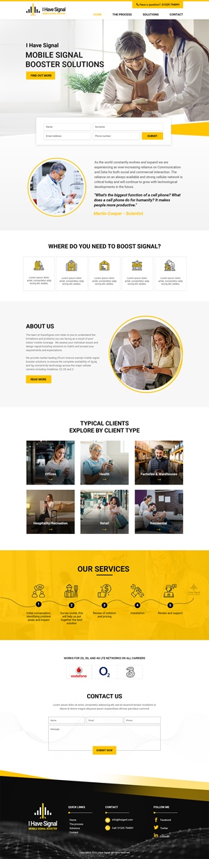 Diseño Web por MAHABA para r2netsolutions | Diseño: #30195973