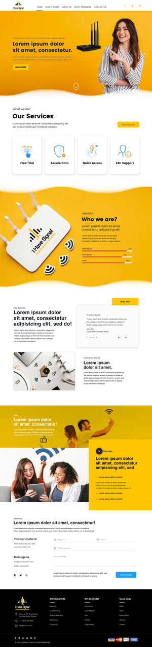 Web Design par Mohtasham H pour r2netsolutions | Design #30150949