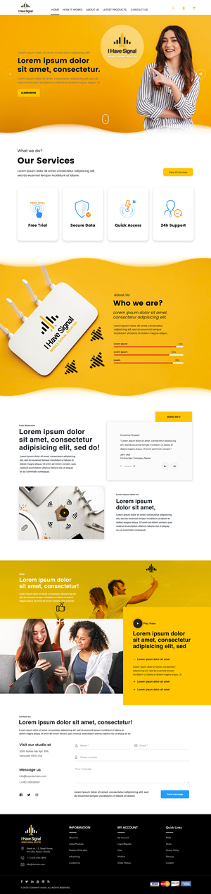 Diseño Web por Mohtasham H para r2netsolutions | Diseño: #30153351