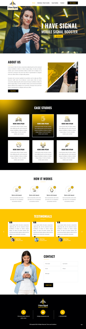 Diseño Web por pb para r2netsolutions | Diseño: #30162550