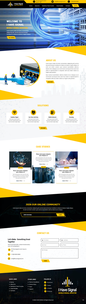 Diseño Web por pb para r2netsolutions | Diseño: #30162556