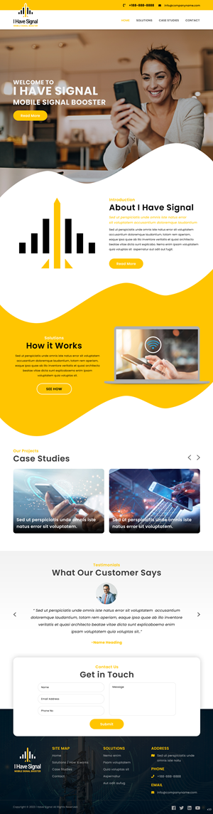 Diseño Web por pb para r2netsolutions | Diseño: #30162560