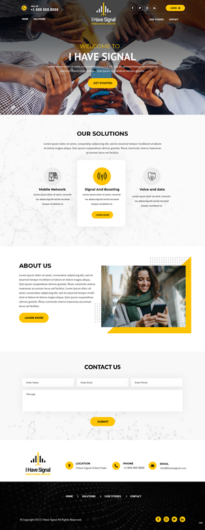 Diseño Web por pb para r2netsolutions | Diseño: #30171203