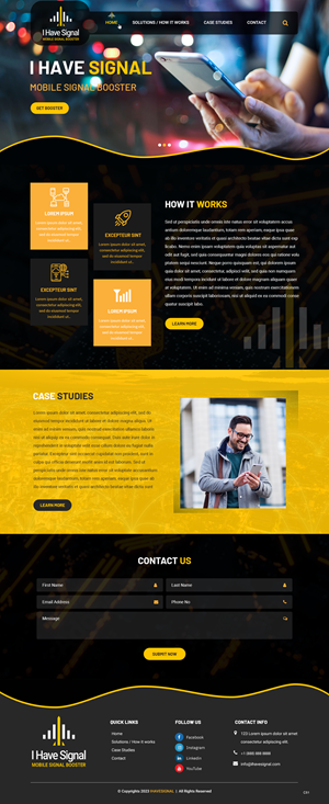 Diseño Web por pb para r2netsolutions | Diseño: #30171209