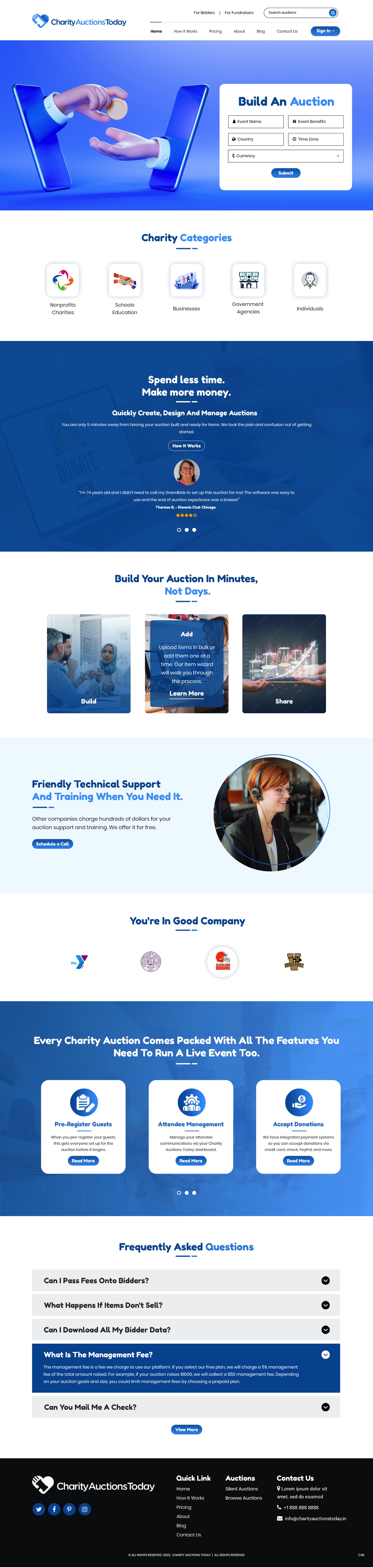 Web Design by pb for this project | Design #30155600