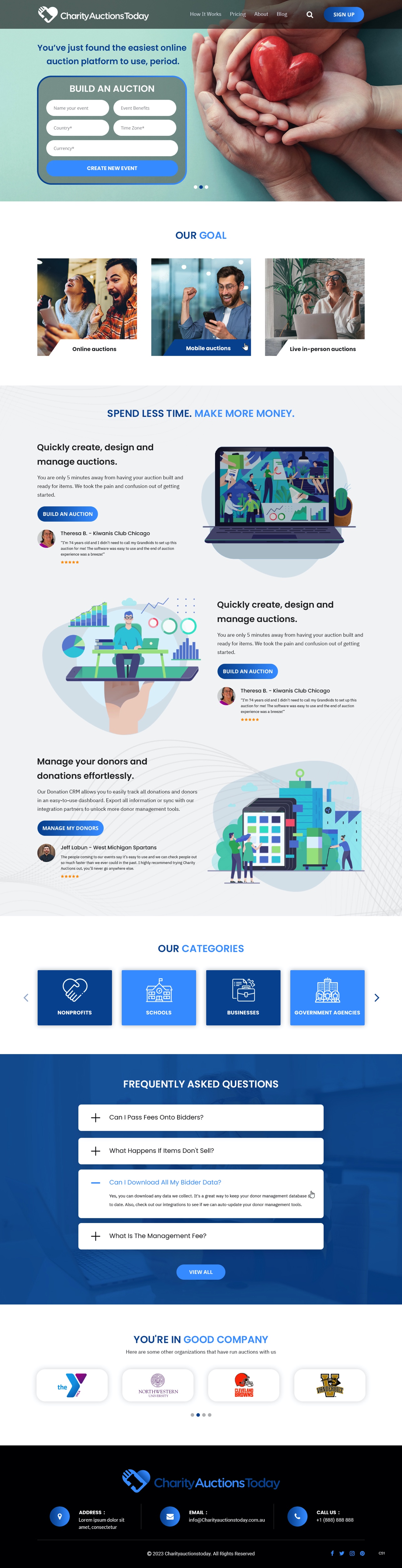 Web Design by pb for this project | Design #30155602