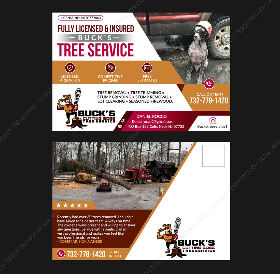 Postcard Design by DA. for this project | Design #30155465