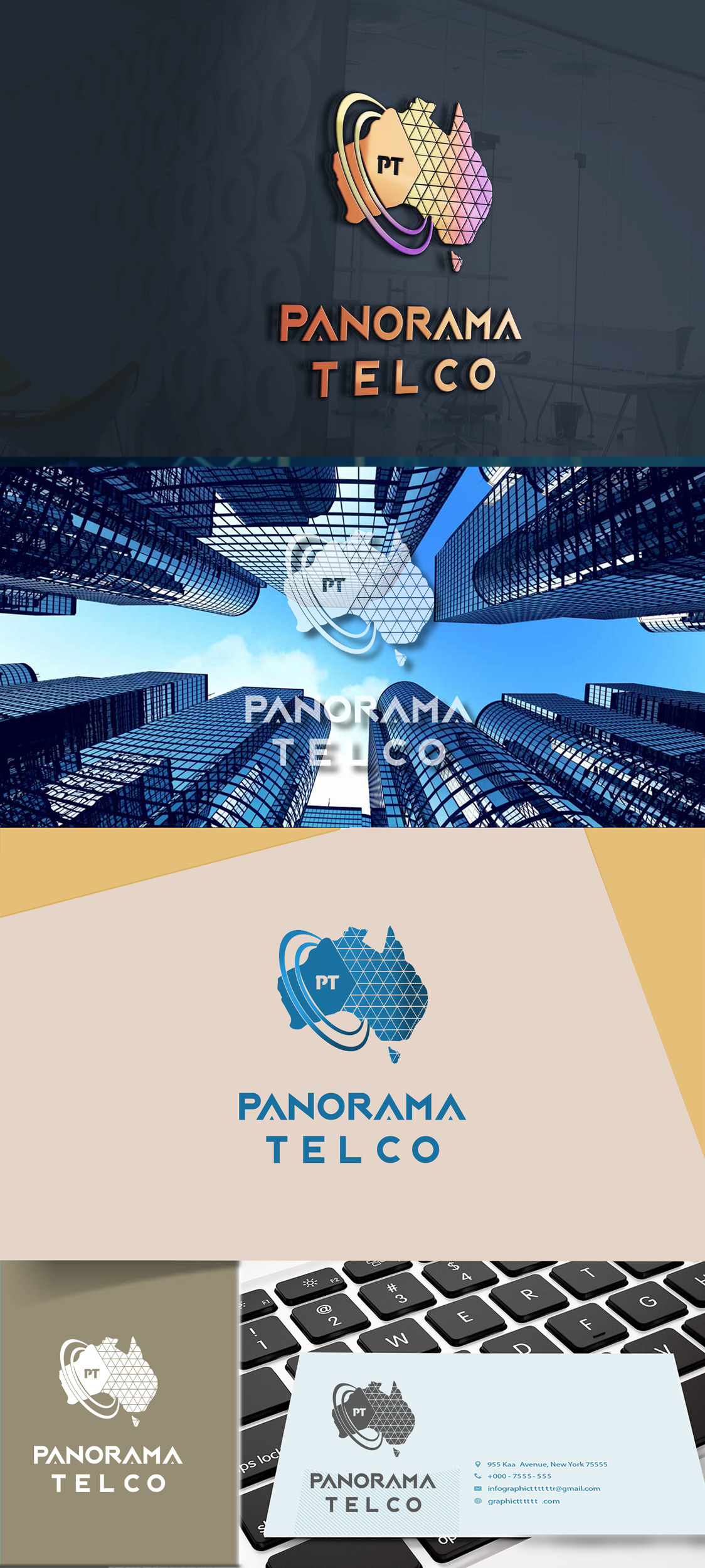 Design Graphique par Wonderful design pour Panorama Telco | Design #30195338