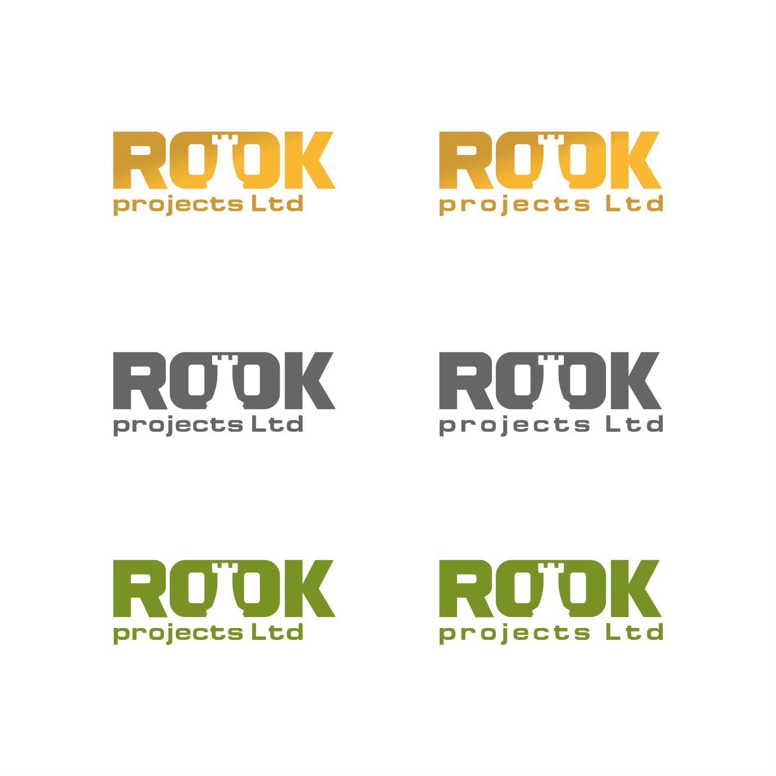 Logo Design by Arham Hidayat for Rook projects Ltd | Design #30154706