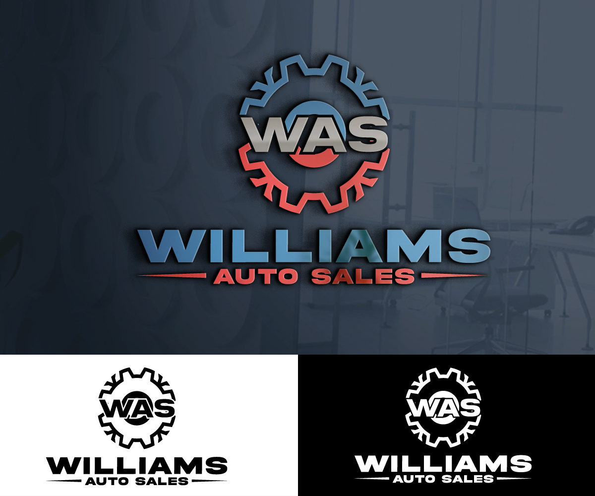 Logo Design by 24ksunny for Williams auto sales | Design #30156041